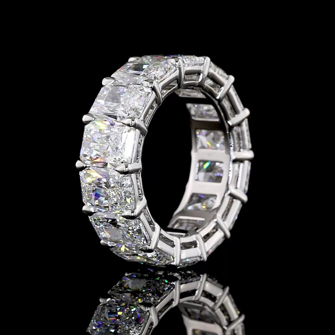 14 Carat Radiant Cut Eternity Band | Inspired by Perfection Lifestyle